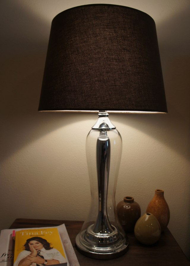 Brighten up the room with a lamp.